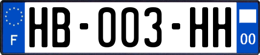 HB-003-HH