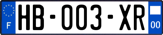 HB-003-XR