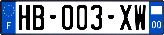 HB-003-XW