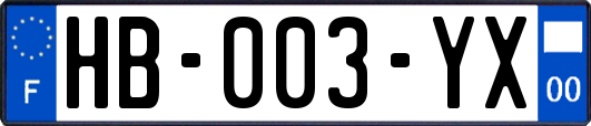 HB-003-YX
