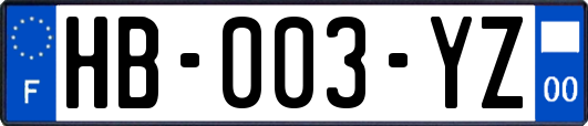 HB-003-YZ