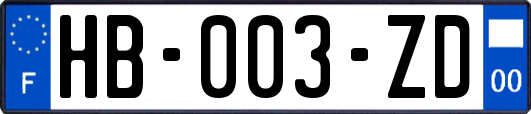 HB-003-ZD