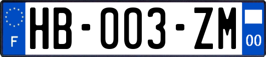 HB-003-ZM