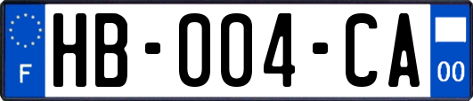 HB-004-CA