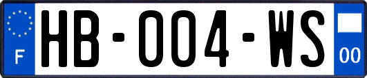 HB-004-WS