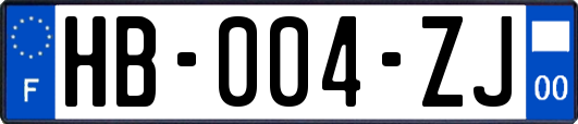 HB-004-ZJ