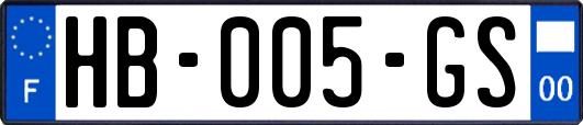 HB-005-GS