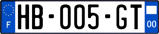 HB-005-GT