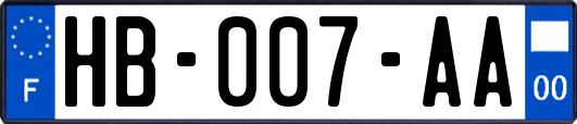 HB-007-AA