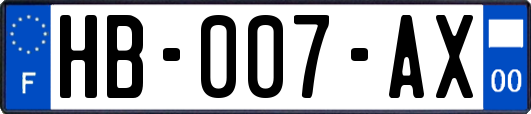 HB-007-AX