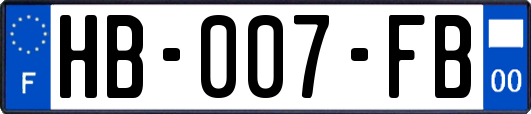 HB-007-FB