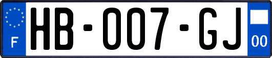 HB-007-GJ