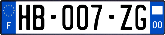 HB-007-ZG