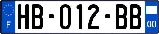 HB-012-BB