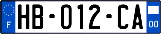 HB-012-CA