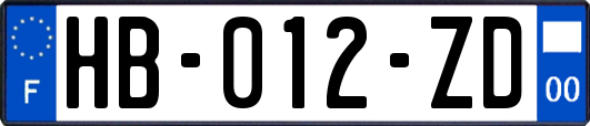 HB-012-ZD