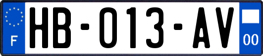 HB-013-AV