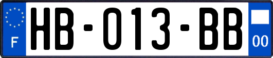 HB-013-BB