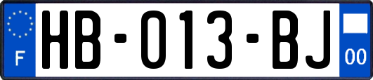 HB-013-BJ