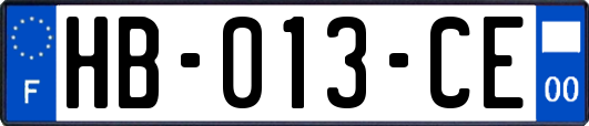 HB-013-CE