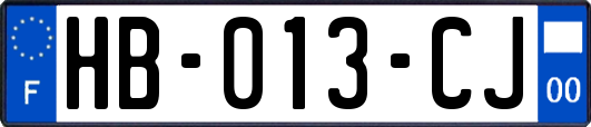 HB-013-CJ