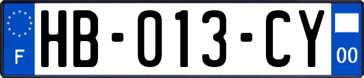 HB-013-CY