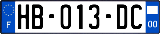 HB-013-DC