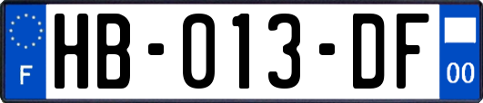 HB-013-DF