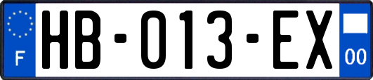 HB-013-EX