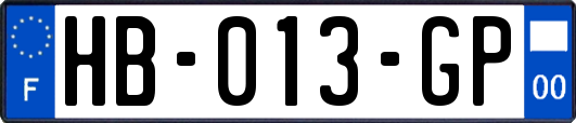 HB-013-GP