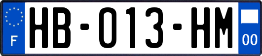 HB-013-HM