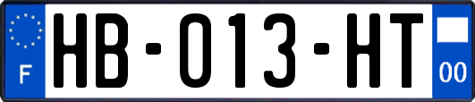 HB-013-HT