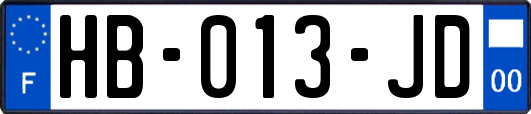 HB-013-JD