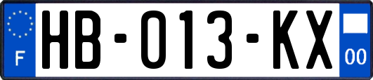 HB-013-KX