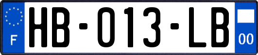HB-013-LB