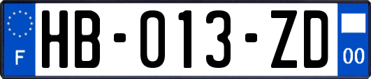 HB-013-ZD