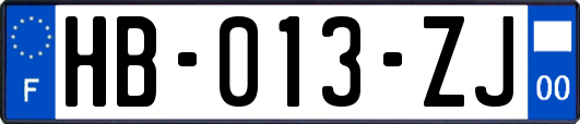 HB-013-ZJ