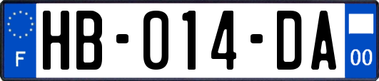 HB-014-DA