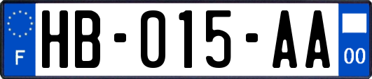 HB-015-AA