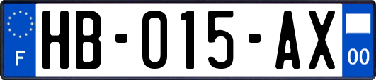 HB-015-AX