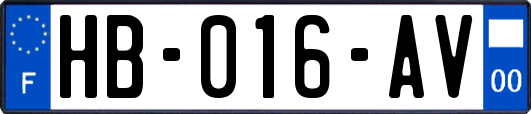 HB-016-AV