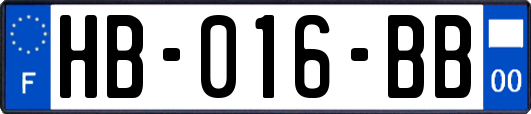 HB-016-BB