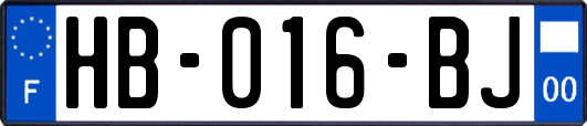 HB-016-BJ