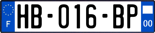 HB-016-BP