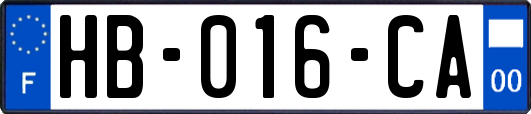 HB-016-CA