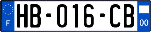 HB-016-CB