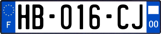 HB-016-CJ