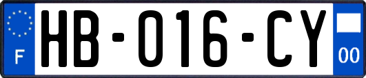 HB-016-CY