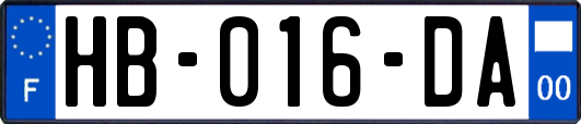 HB-016-DA