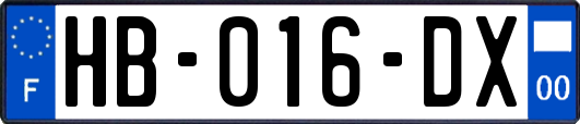 HB-016-DX